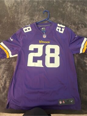NFL Minnesota Vikings #28 Adrian Peterson Football Jersey
